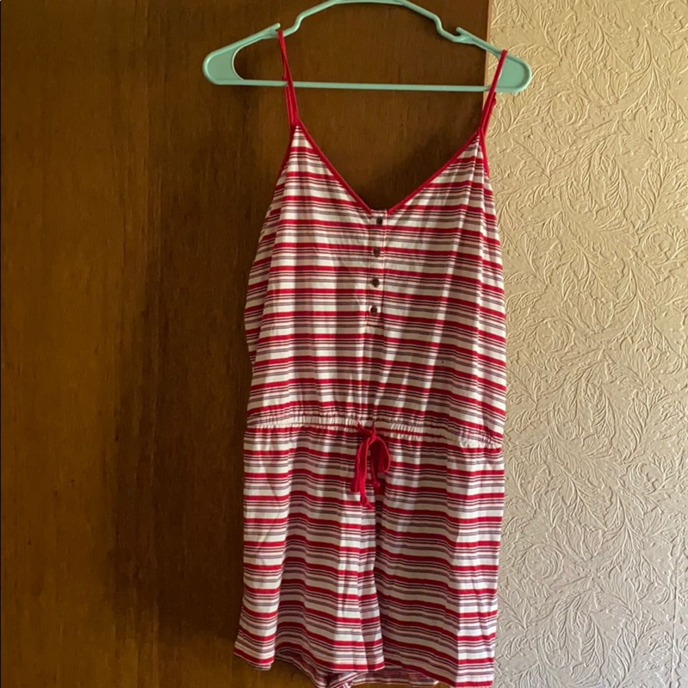 Red romper